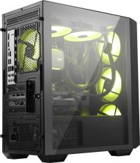 MSI MAG FORGE M120R AIRFLOW 4x12CM ARGB FAN TEMPERLİ CAM mATX KASA